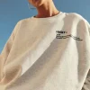 By bar Sweaters | Pullovers*bibi heavy sweater | light grey melee