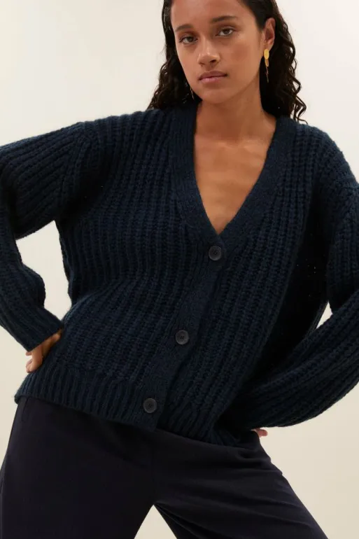By bar Cardigans*bobbi cardigan | navy