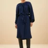 By bar Dresses*dae gloss stripe dress | blue nights