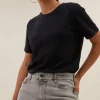 By bar Tops & Shirts*holy logo top | jet black