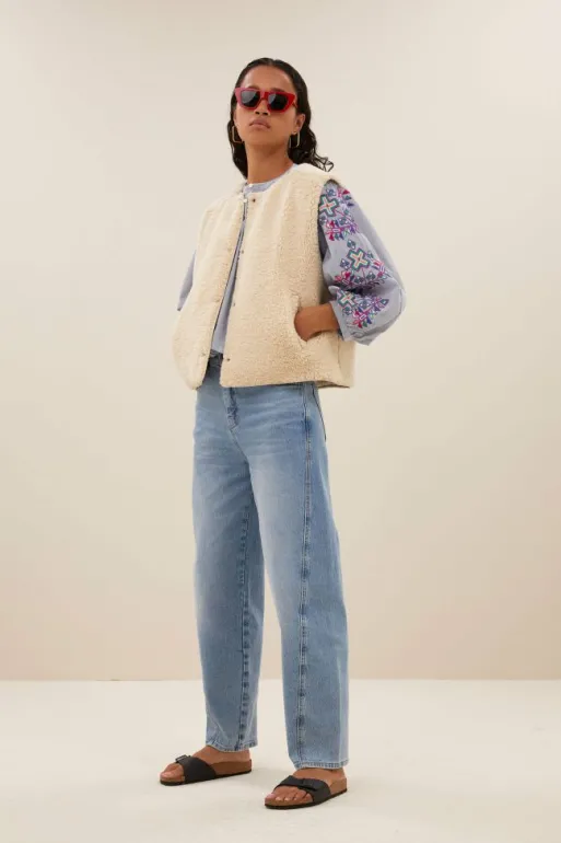By bar Jackets*joelle jacket | chalk