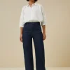 By bar Jeans | Trousers*lina pant | dark denim