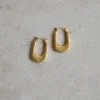 By bar Earrings*lou earring | gold