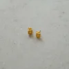 By bar Earrings*lova earring | gold