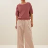 By bar Tops & Shirts*neva slub top | bright plum