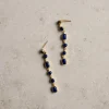 By bar Earrings*pd nolan earring | blue