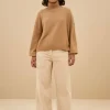 By bar Pullovers*sammie pullover | camel