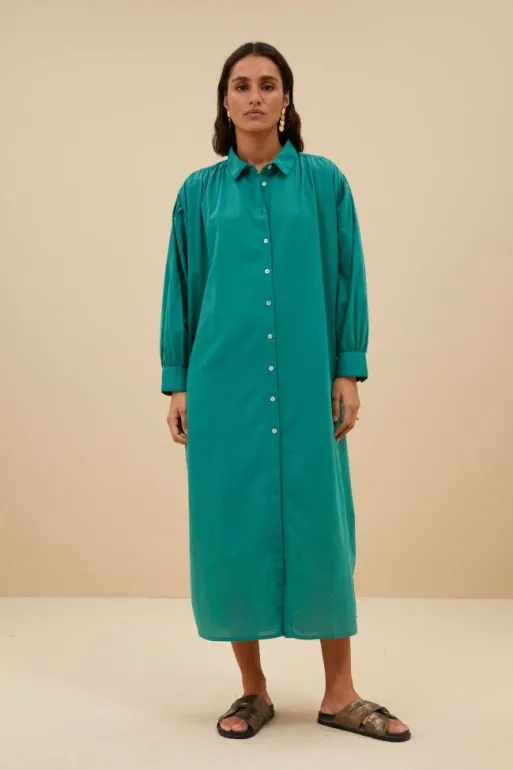 By bar Dresses*shirt dress | spring green