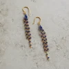 By bar Earrings*sterre earring | blue