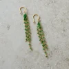 By bar Earrings*sterre earring | green